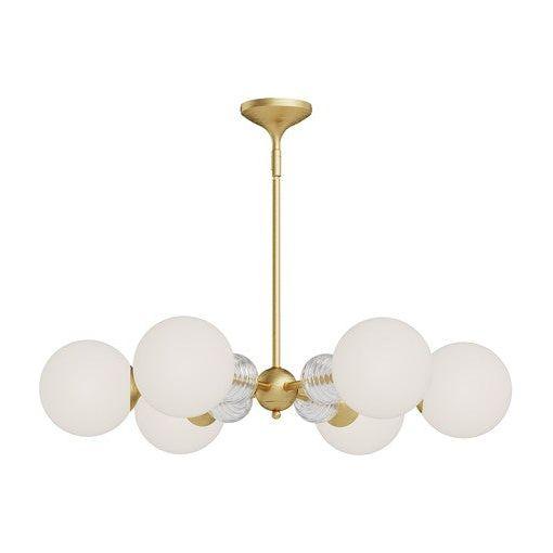 Alora Mood - Celia 6-Light 30" Chandelier - Lights Canada