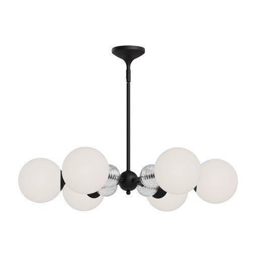 Alora Mood - Celia 6-Light 30" Chandelier - Lights Canada