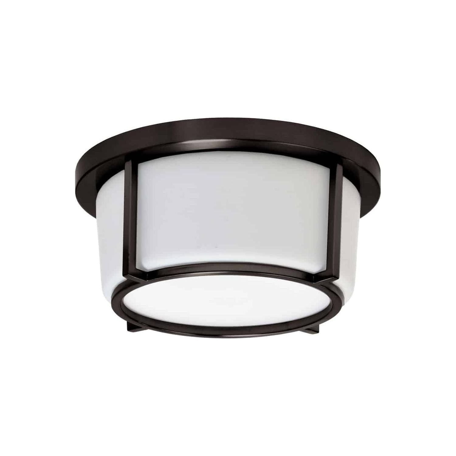 Dainolite - 1 Light 10 Inch Flush Mount - Lights Canada