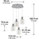 Artika - Artika Champagne Pendant - Lights Canada