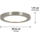 Artika - Artika Closet Flush Mount - Lights Canada