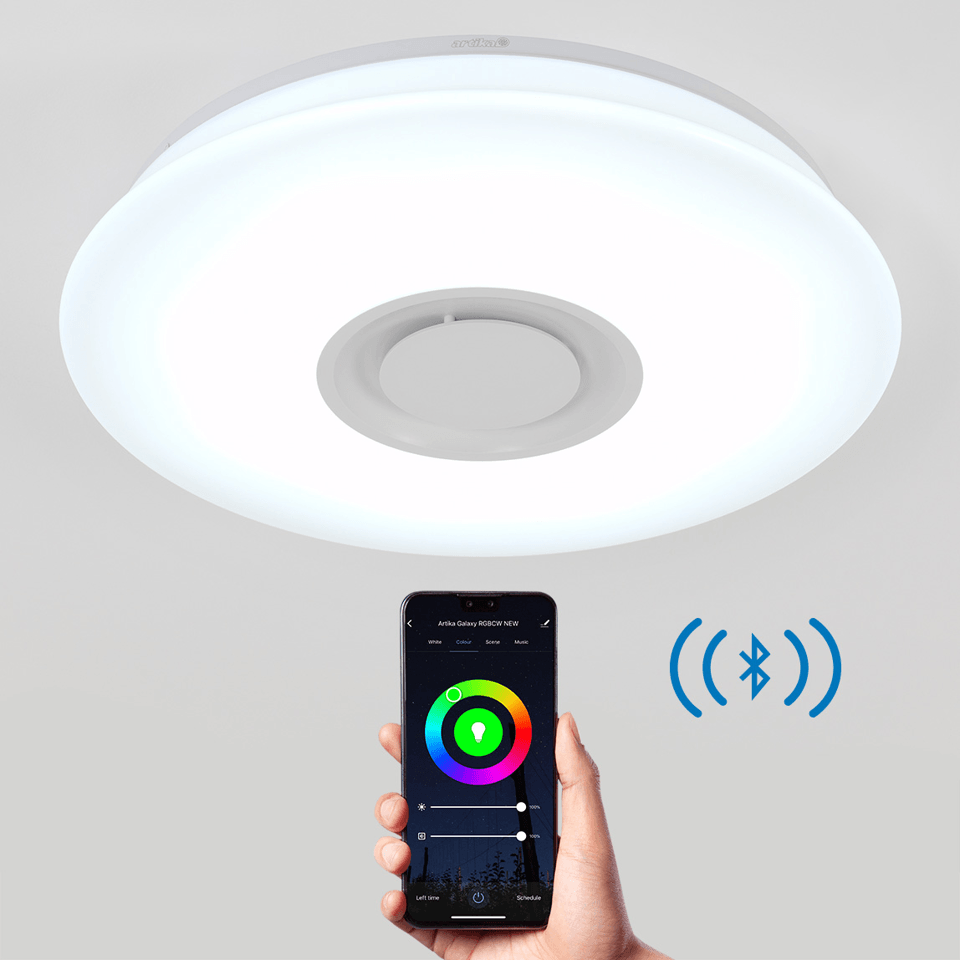 Artika - Galaxy LED Flush Mount with Bluetooth Speaker - Lights Canada