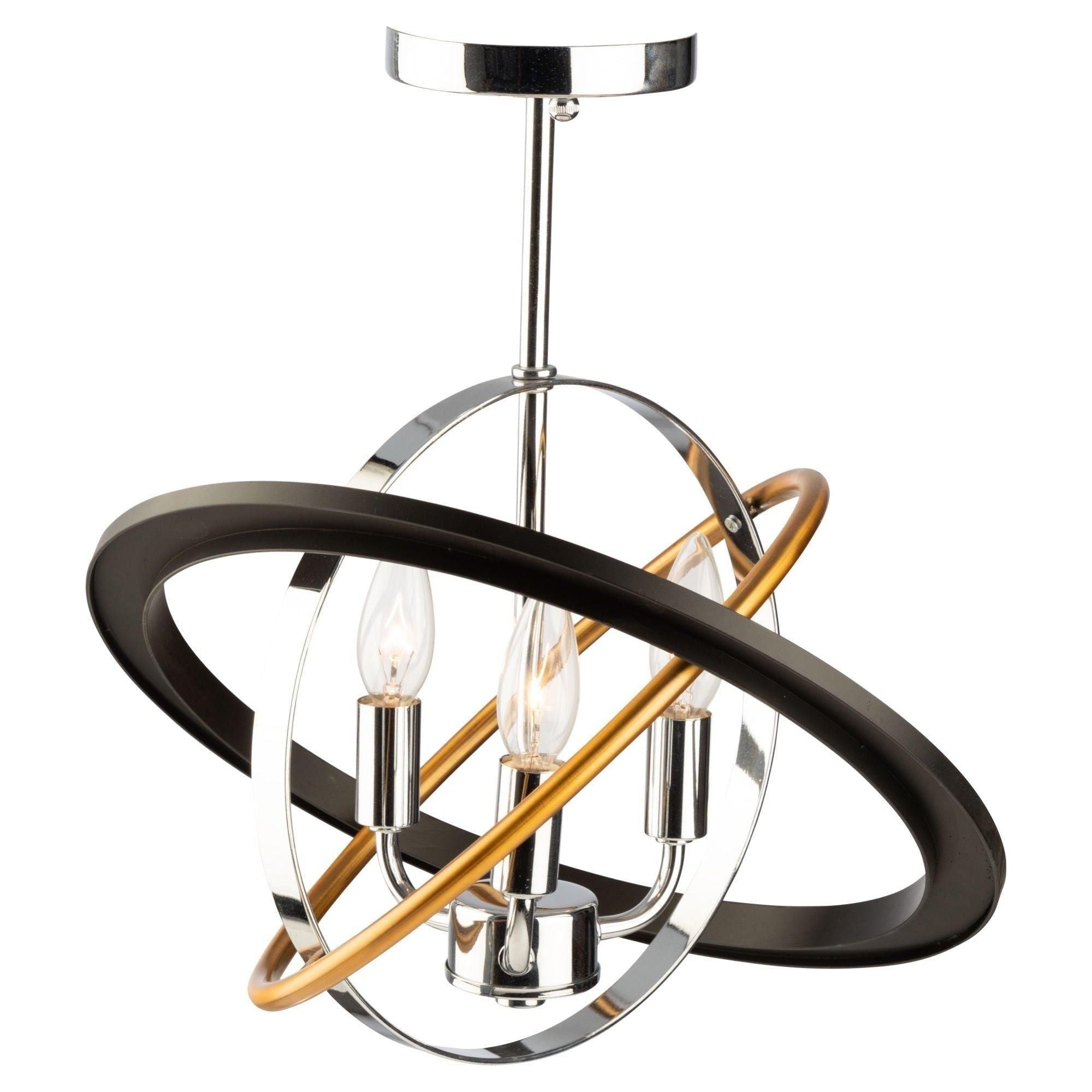 Artcraft Lighting - Cosmic Semi Flush Mount - Lights Canada