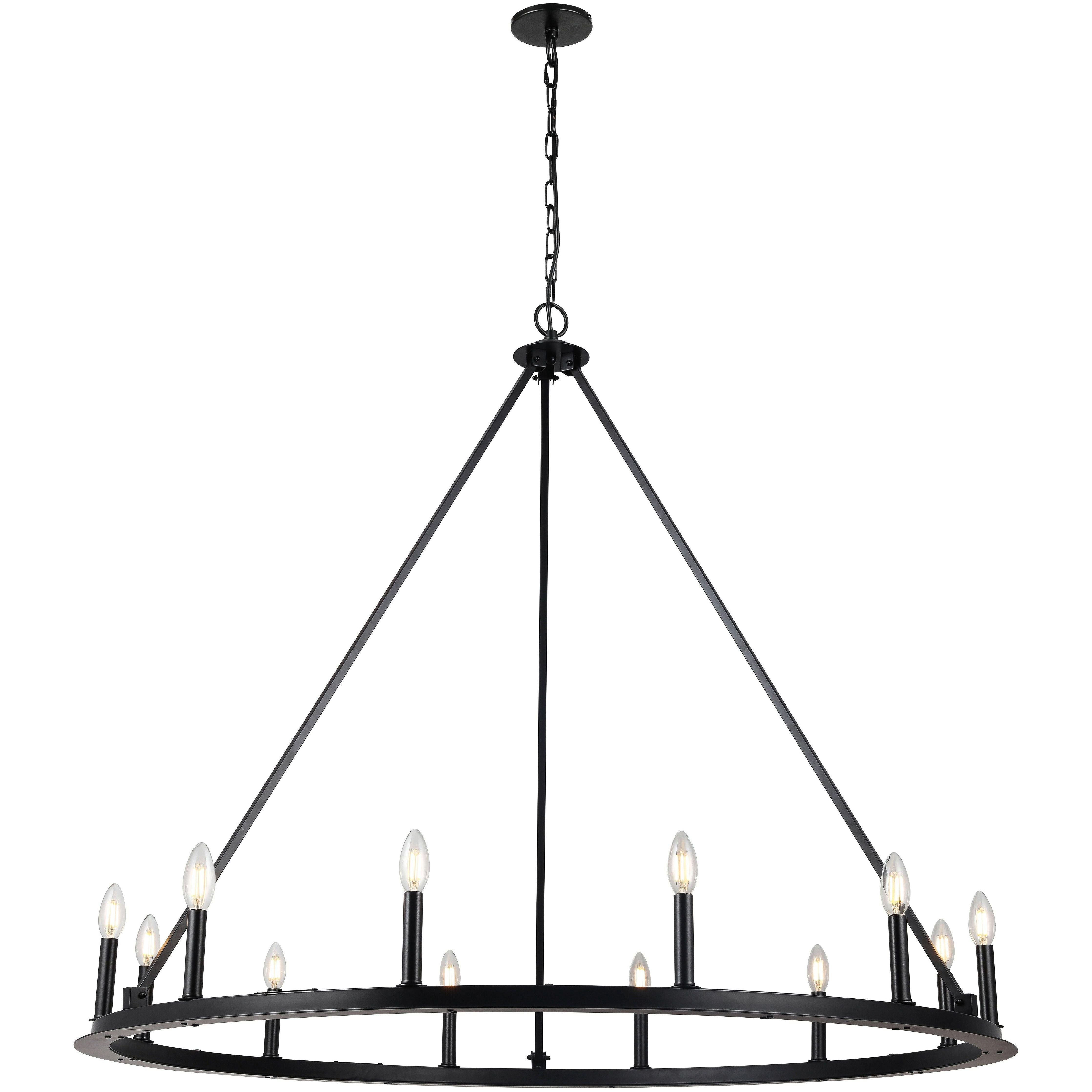 Dainolite - Colby 12 Light Chandelier - Lights Canada