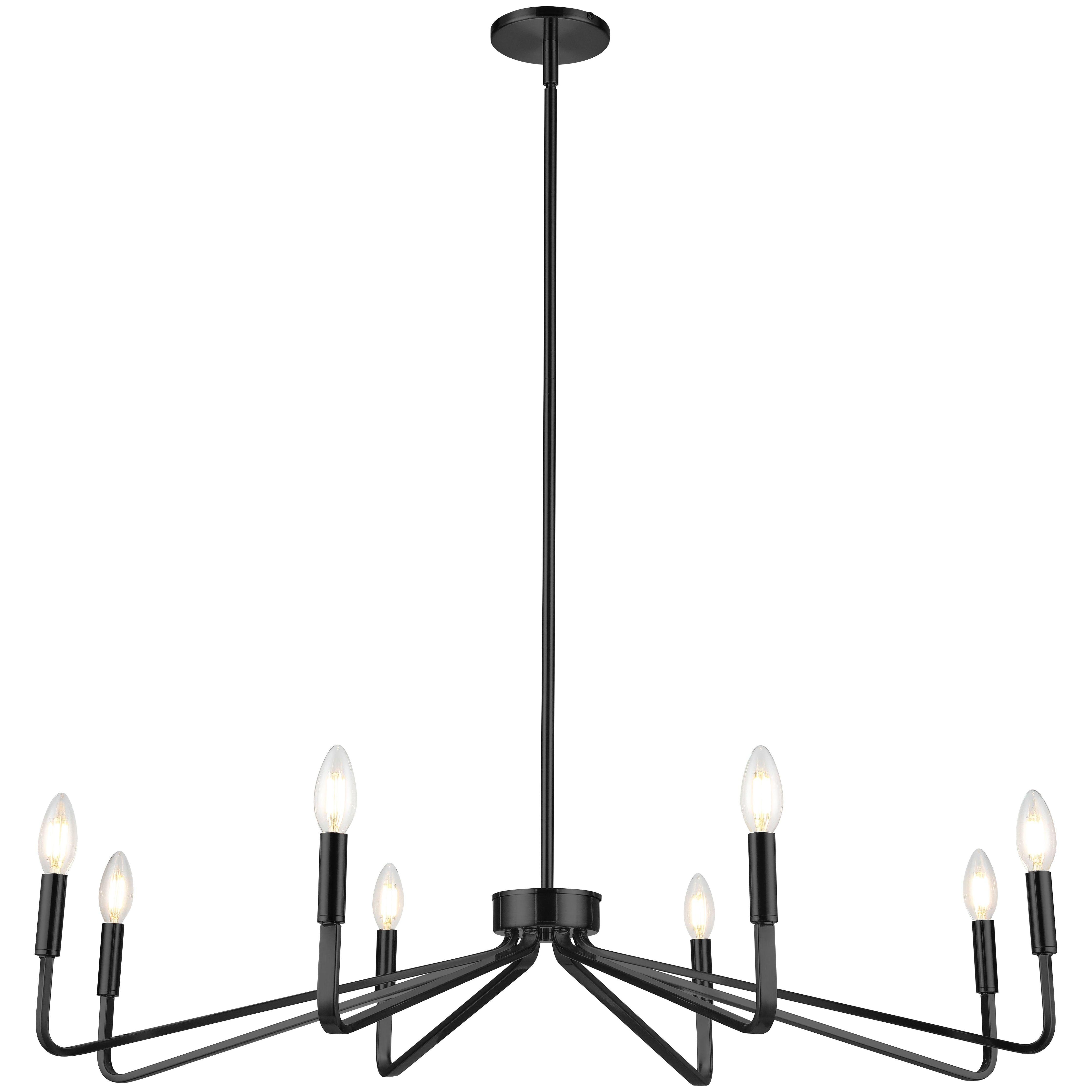 Dainolite - Clayton 8 Light Chandelier - Lights Canada