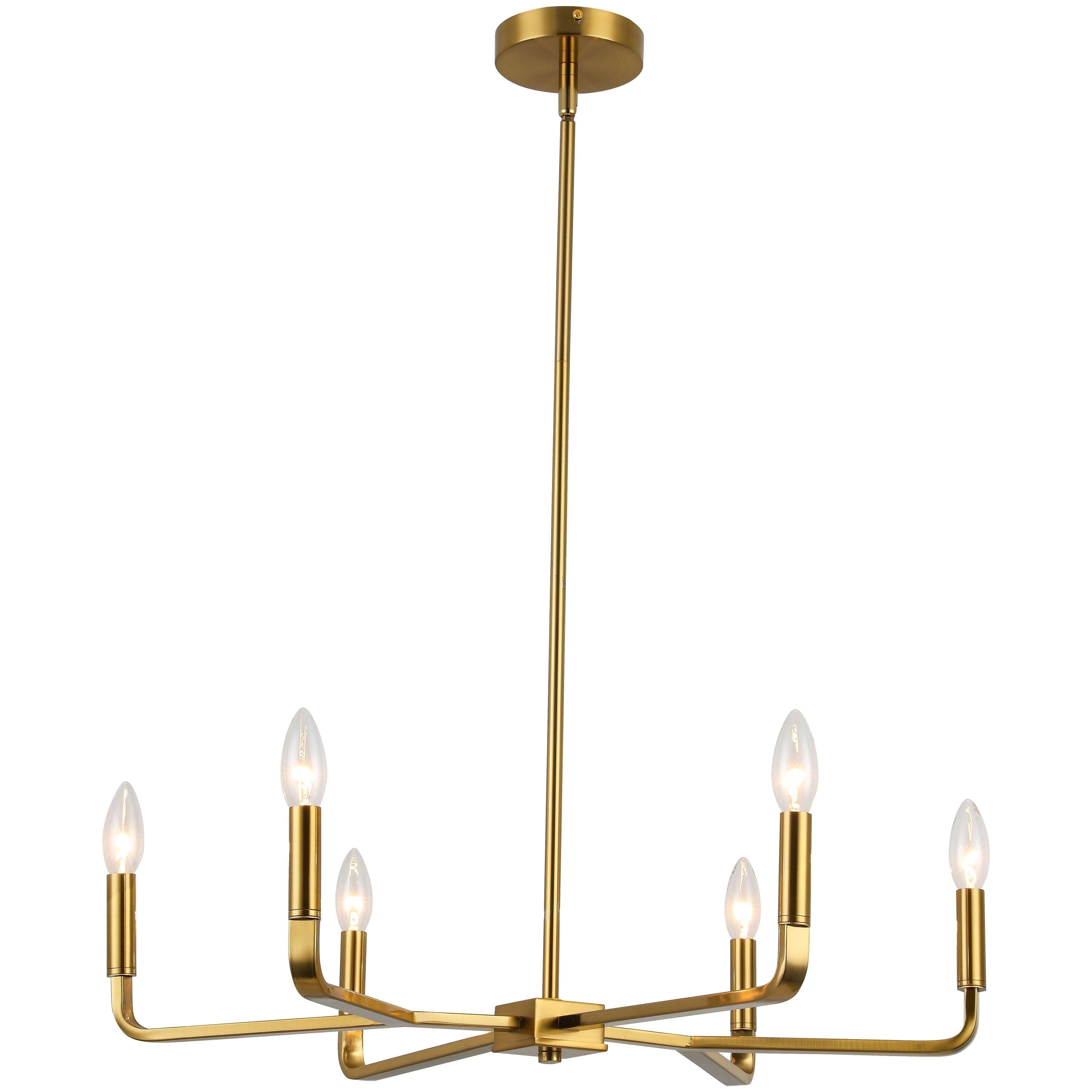 Dainolite - Colette 6-Light Chandelier - Lights Canada