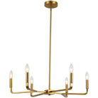 Dainolite - Colette 6-Light Chandelier - Lights Canada