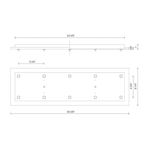 Kuzco - 10-Light Multi-Canopy - Lights Canada