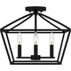 Quoizel - Concho Bay Semi Flush Mount - Lights Canada