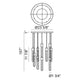 Matteo - Aydin 12-Light Pendant - Lights Canada