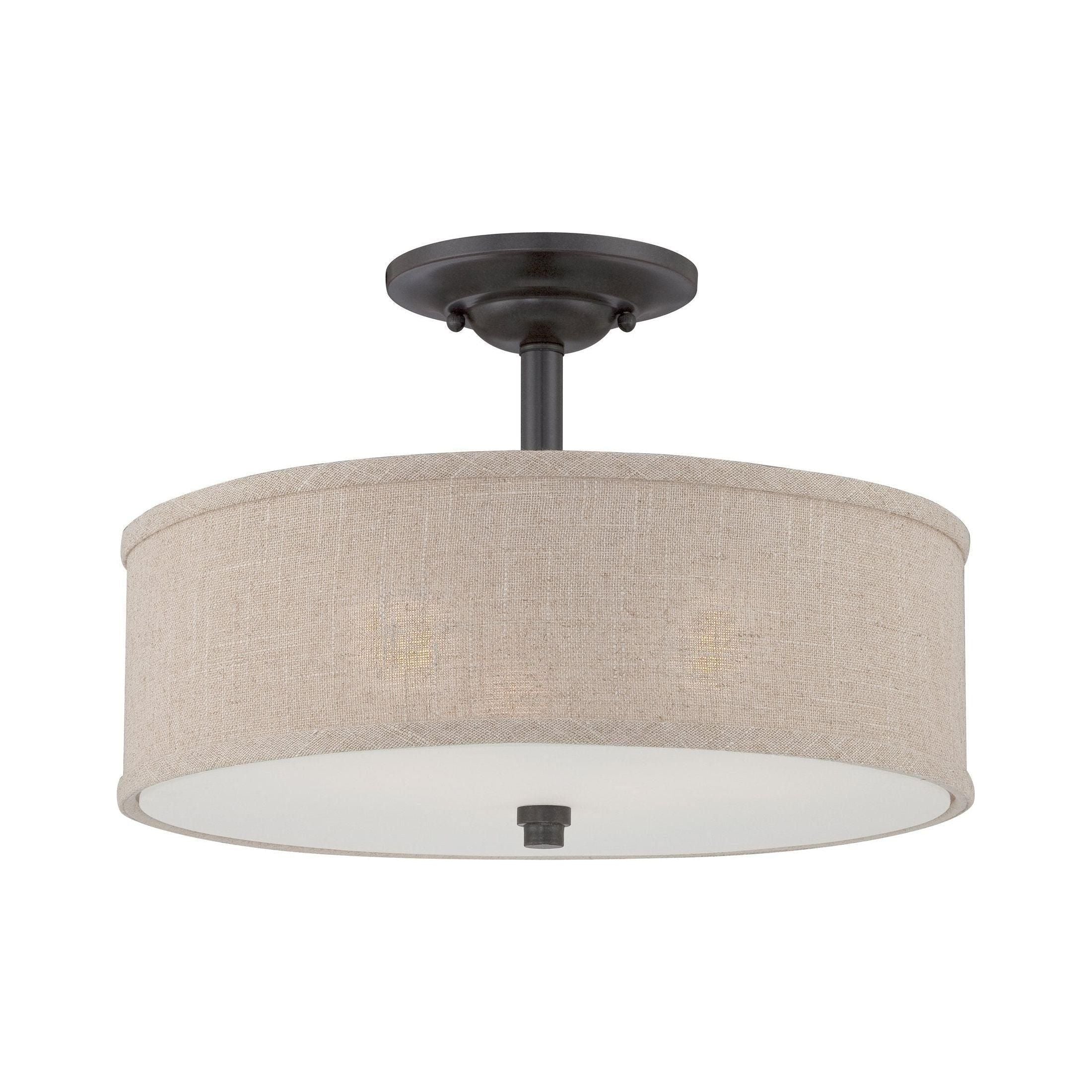 Quoizel - Cloverdale Semi Flush Mount - Lights Canada