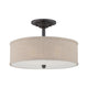 Quoizel - Cloverdale Semi Flush Mount - Lights Canada