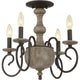 Quoizel - Castile Semi Flush Mount - Lights Canada
