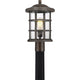 Quoizel - Crusade Post Light - Lights Canada