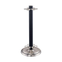 Players Black and Nickel Cue Stand