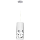 Dainolite - Cutouts 1 Light 7 Inch Pendant - Lights Canada
