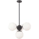 Dainolite - Dayana 4-Light Pendant - Lights Canada
