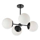 Dainolite - Dayana 4 Light Chandelier - Lights Canada