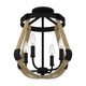 Quoizel - Demura Semi Flush Mount - Lights Canada