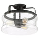 Quoizel - Danbury Semi Flush Mount - Lights Canada