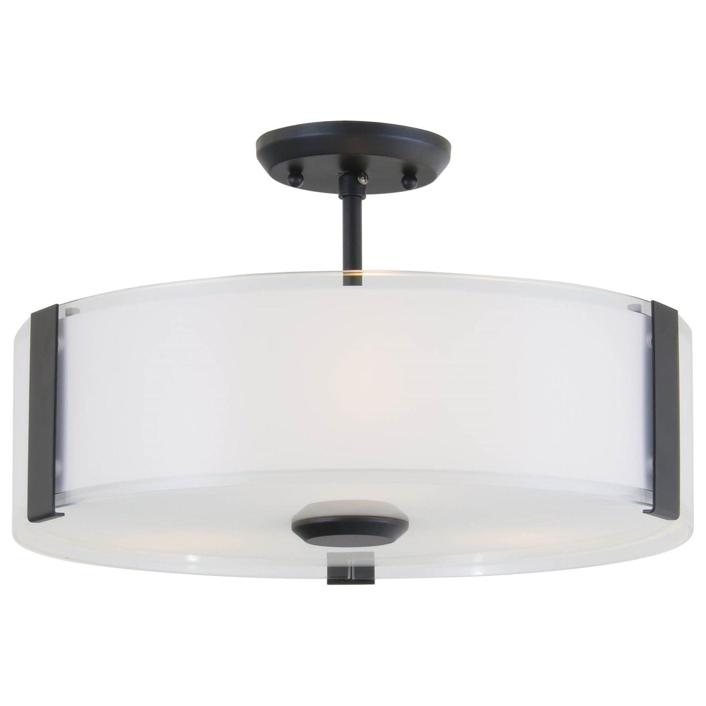 DVI - Zurich Semi Flush Mount - Lights Canada