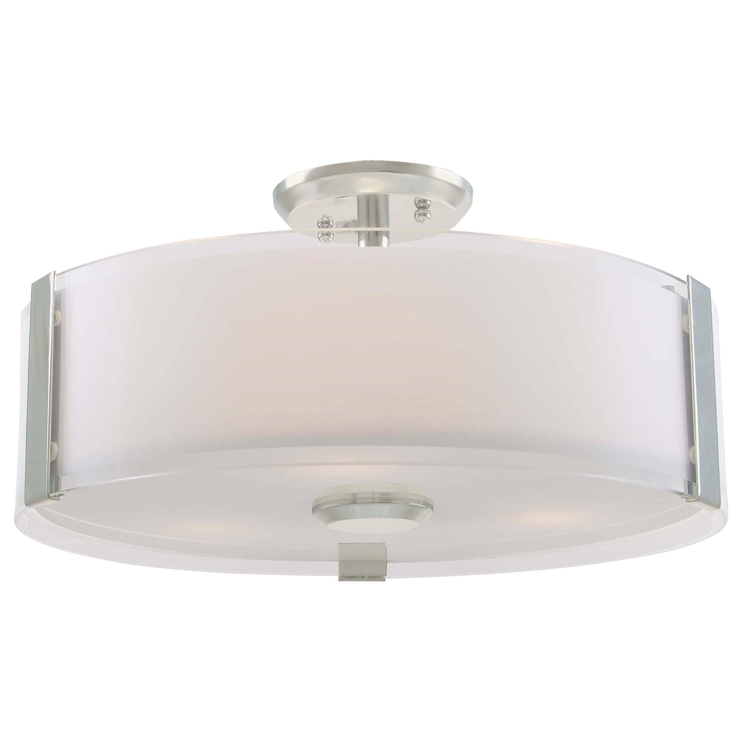 DVI - Zurich Semi Flush Mount - Lights Canada