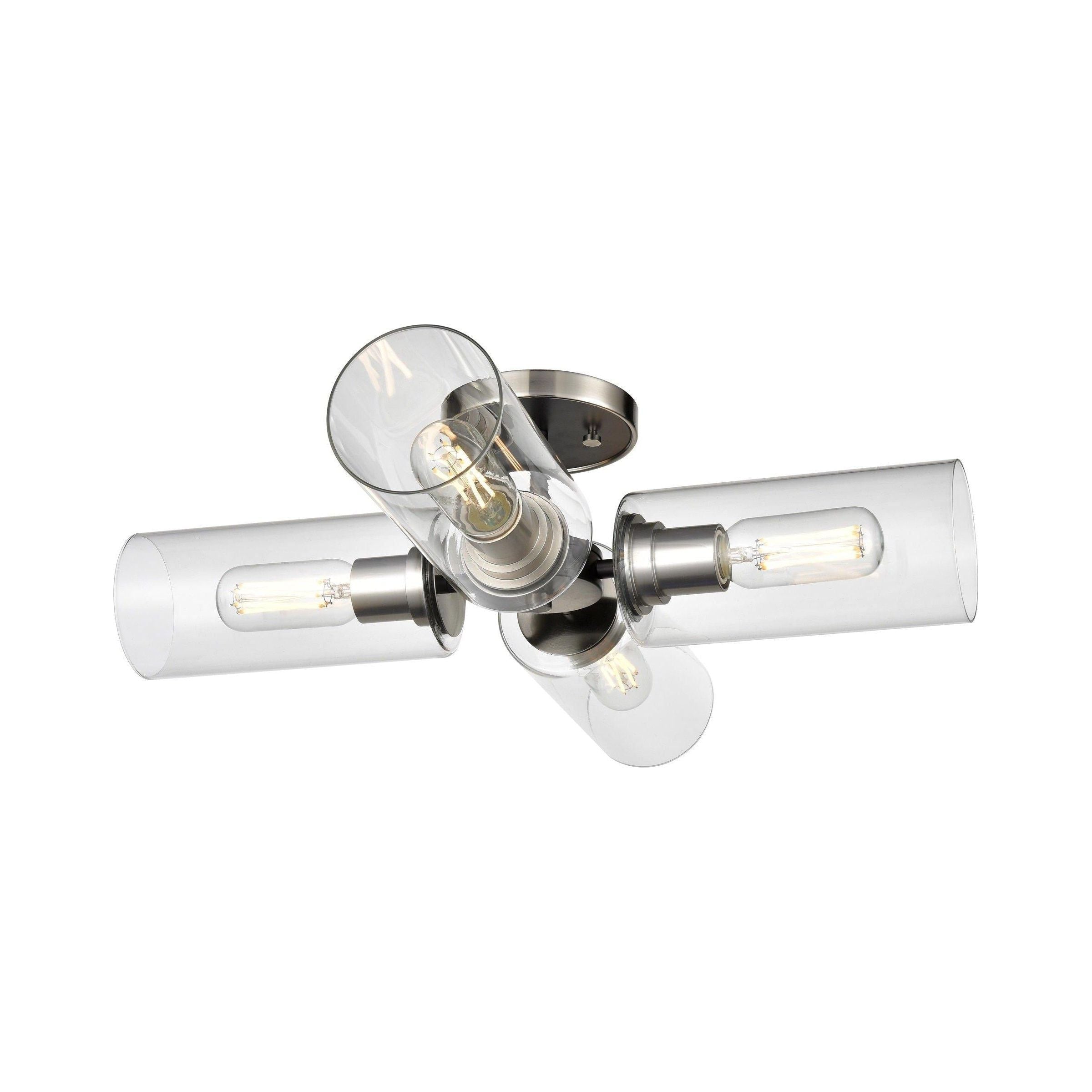 DVI - Barker Semi Flush Mount - Lights Canada
