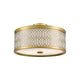 DVI - Torino Semi Flush Mount - Lights Canada
