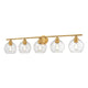DVI - Andromeda 5 Light Vanity - Lights Canada