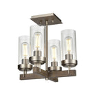 DVI - Okanagan Semi Flush Mount - Lights Canada