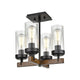 DVI - Okanagan Semi Flush Mount - Lights Canada