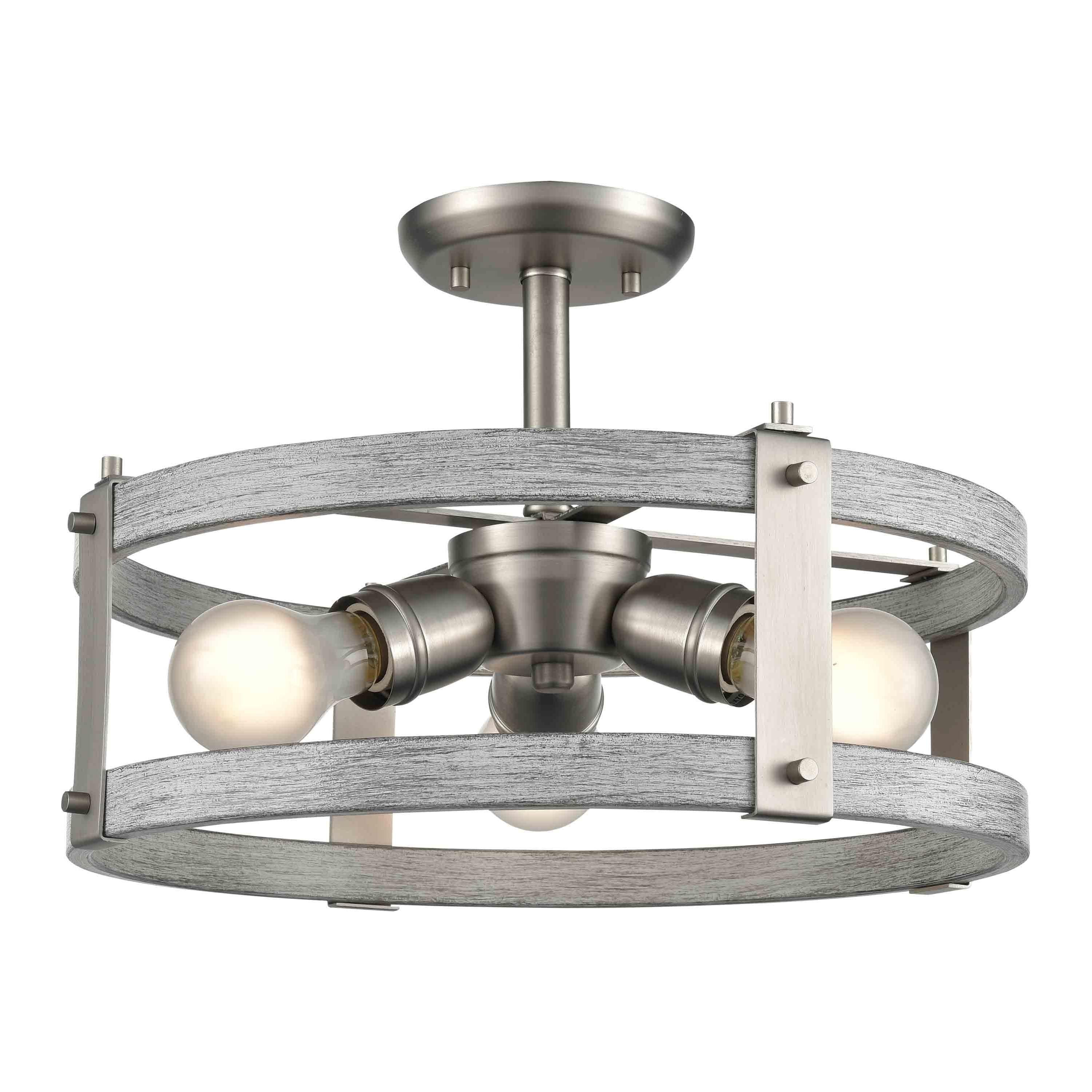 DVI - Oakhurst Semi Flush Mount - Lights Canada