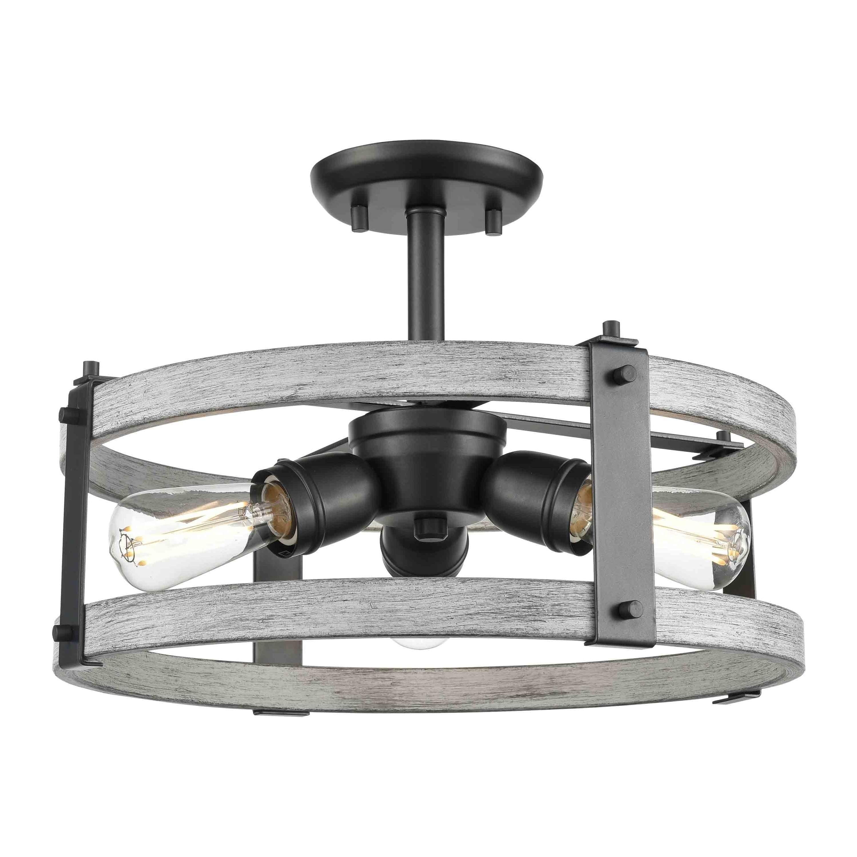DVI - Oakhurst Semi Flush Mount - Lights Canada