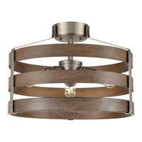 Fort Garry Semi Flush Mount