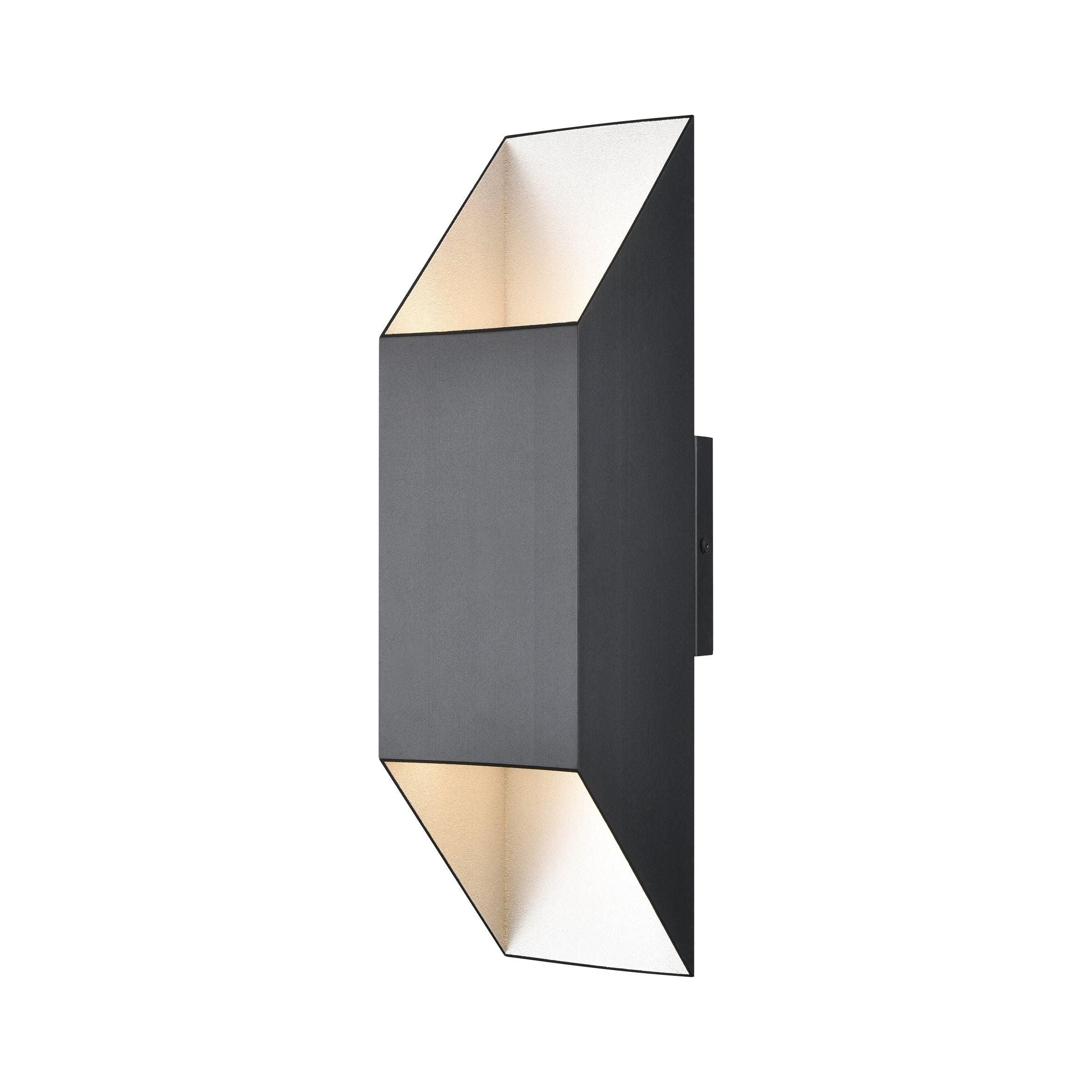 DVI - Brecon Outdoor Square 18 Inch 2 Light Sconce - Lights Canada