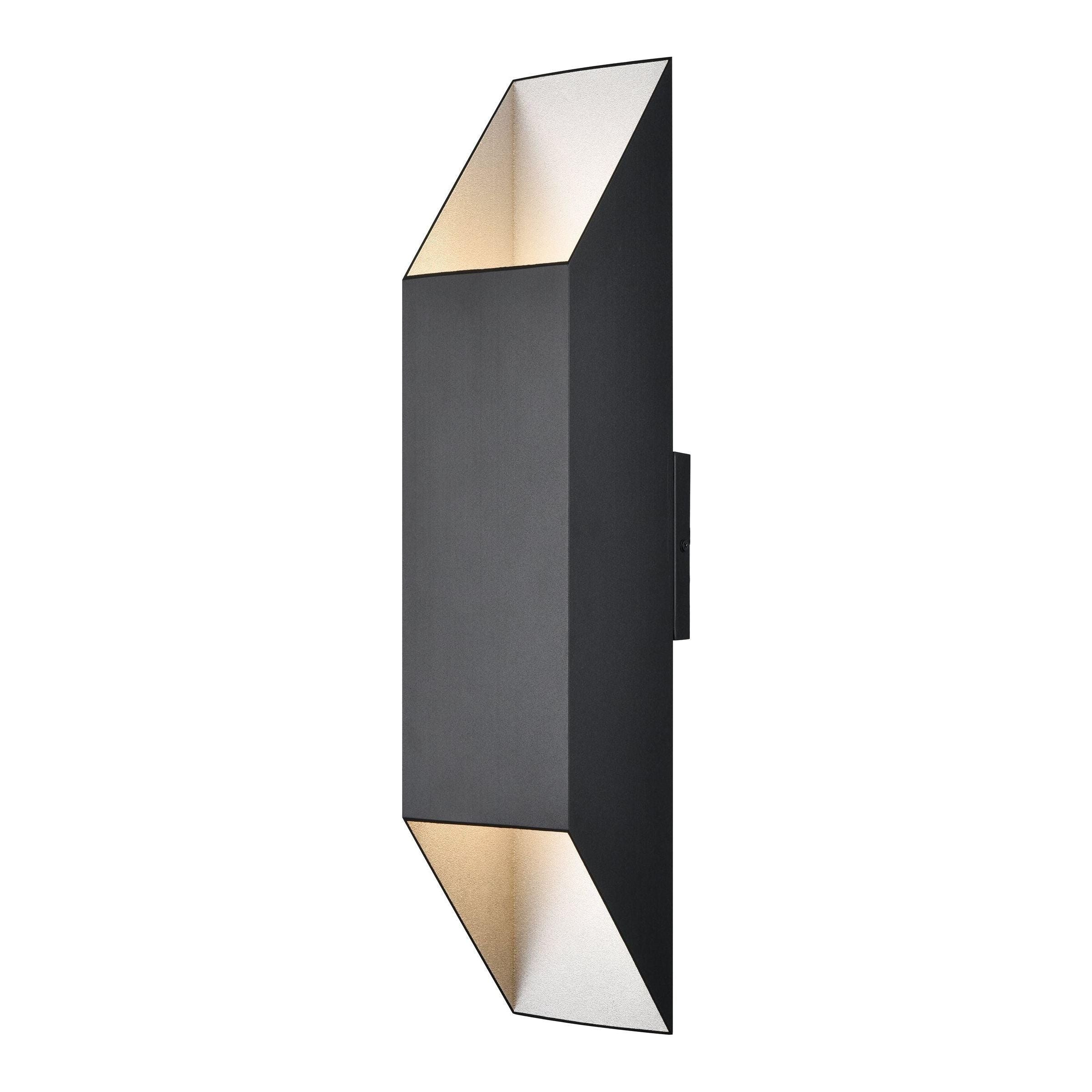 DVI - Brecon Outdoor Square 24 Inch 2 Light Sconce - Lights Canada