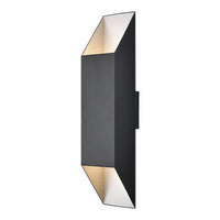 Brecon Outdoor Square 24 Inch 2 Light Sconce