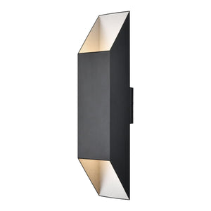Brecon Outdoor Square 24 Inch 2 Light Sconce