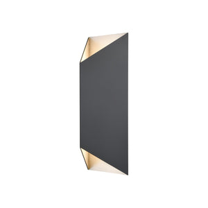 Brecon Outdoor Triangular 18 Inch 2 Light Sconce