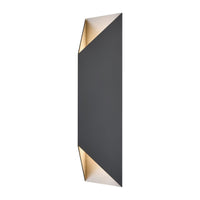 Brecon Outdoor Triangular 24 Inch 2 Light Sconce