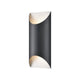 DVI - Brecon Outdoor Round 18 Inch 2 Light Sconce - Lights Canada