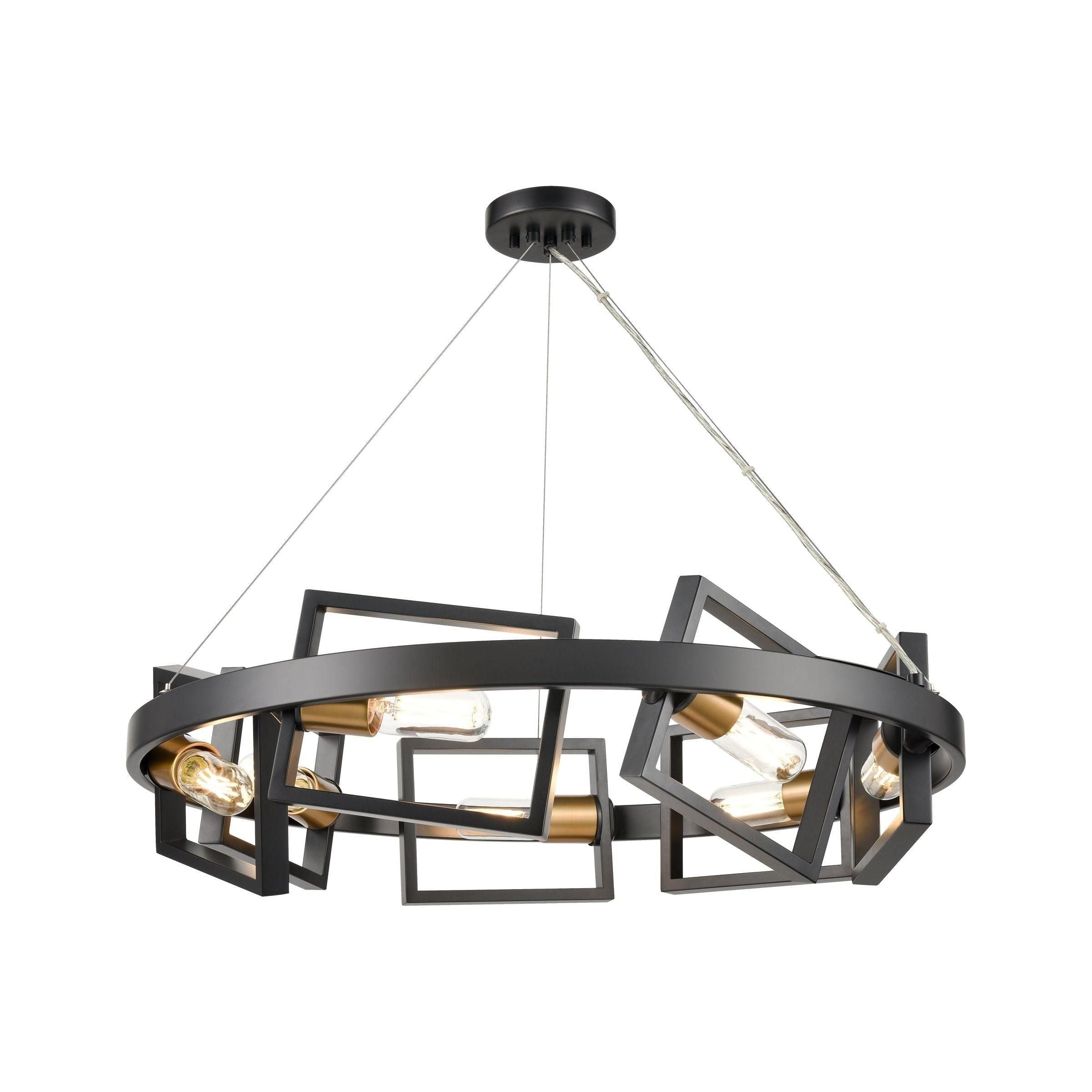 DVI - Northwest Passage 7 Light Chandelier - Lights Canada