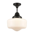 DVI - Schoolhouse Semi Flush Mount - Lights Canada