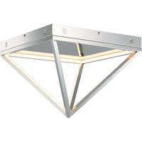 Pyramid LED Flush Mount