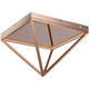 Pyramid LED Flush Mount