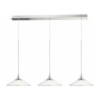 Cono LED 3-Light Linear Suspension