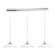 ET2 - Cono LED 3-Light Linear Suspension - Lights Canada