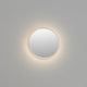 Embosse 8" Round LED Wall Sconce CCT Select