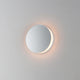 Embosse 8" Round LED Wall Sconce CCT Select