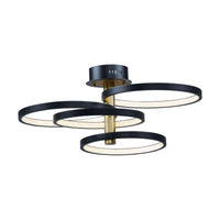 Hoopla Semi Flush Mount